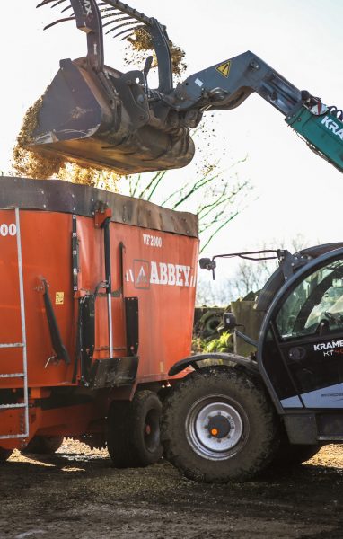 Abbey, Mixer, Feed, Wagon, cattle, Farming