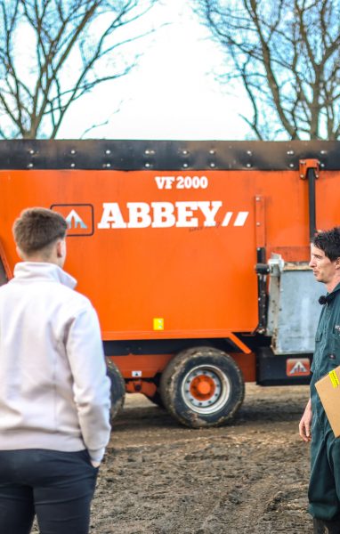 Abbey, Mixer, Feed, Wagon, cattle, Farming